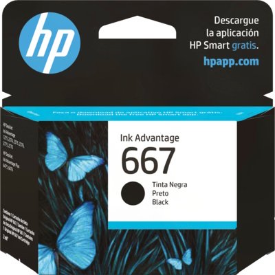 HP - 667 - Cartucho de tinta