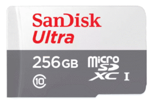 SanDisk MicroSD 256GB Ultra