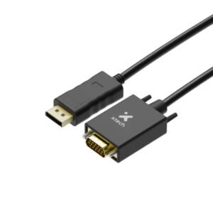 Adaptador DisplayPort macho a VGA macho