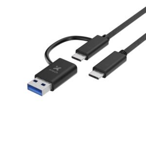 XTC532_7 Cable 2 en 1 Usb C/ Usb C / Usb A Xtech XTC-532