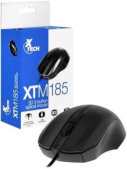 Mouse optico 3 botones 8000DPI XTM-185