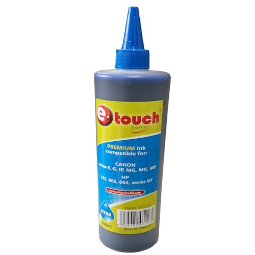 TINTA UNIVERSAL CYAN 500 ML