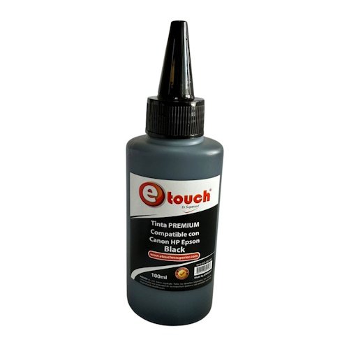 TINTA UNIVERSAL ETOUCH 100ML TINTA UNIVERSAL BLACK 100ML