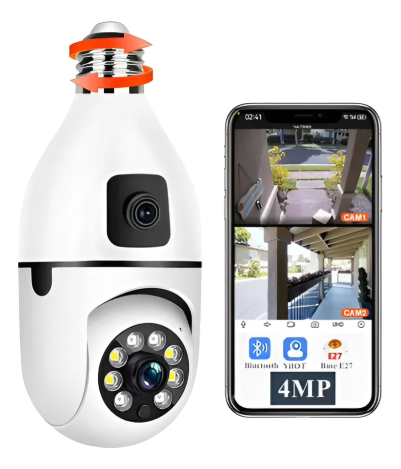 Cámara wifi de bombillo