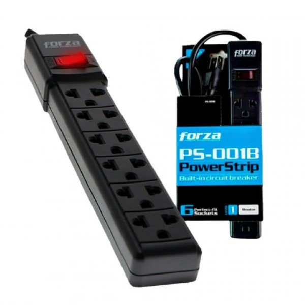 Regleta 6 salidas 2200W