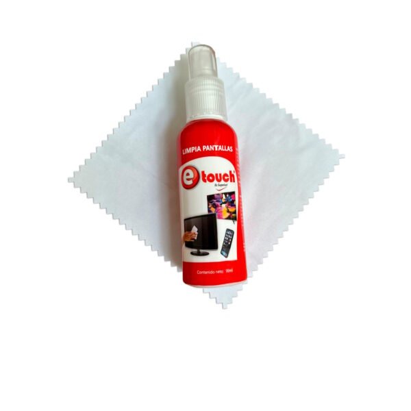 LIMPIA PANTALLAS ETOUCH SPRAY LIMPIA PANTALLAS 4OZ 120ML ETOUCH