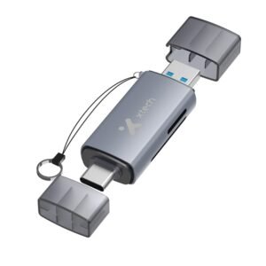 XTC-581_7 Lector de tarjetas OTG 2 en 1 USB-C®/USB 3.0