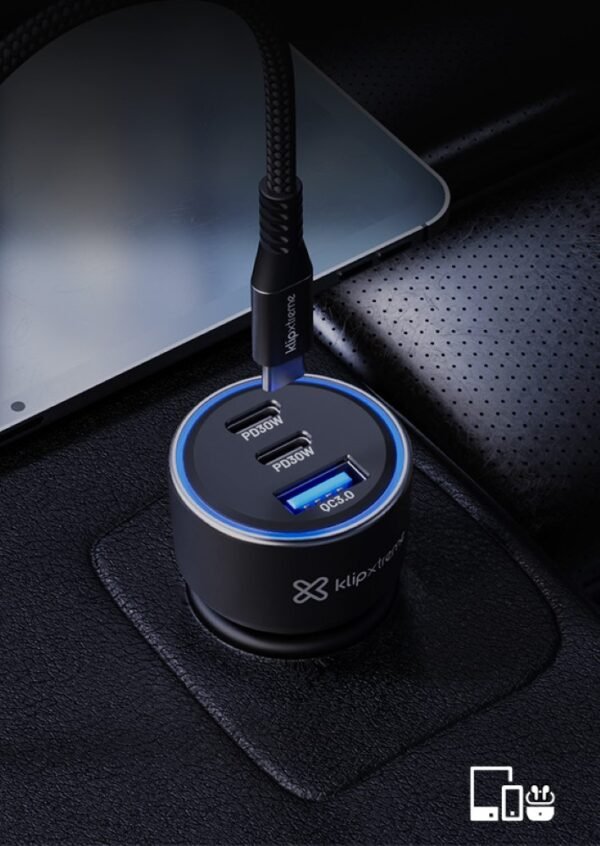 Cargador de vehiculo Klipxtreme 60W